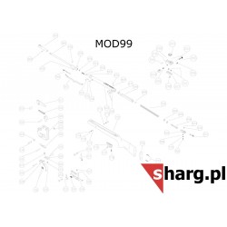 Śruba kontrująca mocująca osadę do Hatsan MOD 55S-155, Dominator 200, Proxima (774)