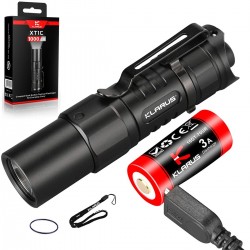 Latarka Klarus 700lm, 16340 / 700mAh Compact Tactical Flashlight (XT1C)