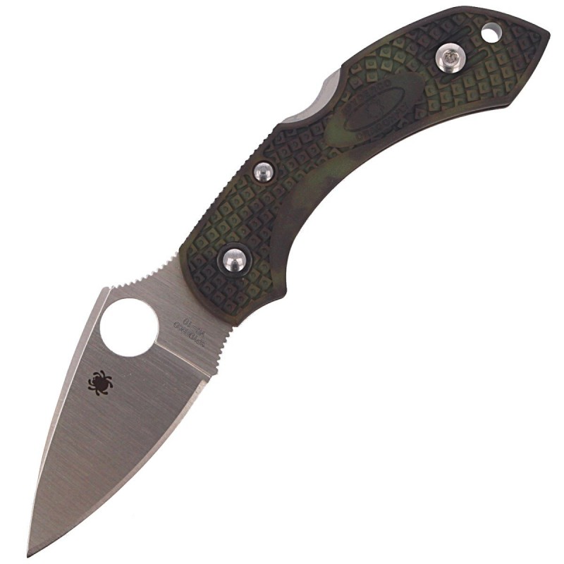 Nóż Spyderco Dragonfly 2 FRN Zome Green Plain (C28ZFPGR2)