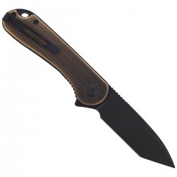 Nóż CIVIVI Elementum Flipper Black Brass, Black Stonewashed (C907T-A)