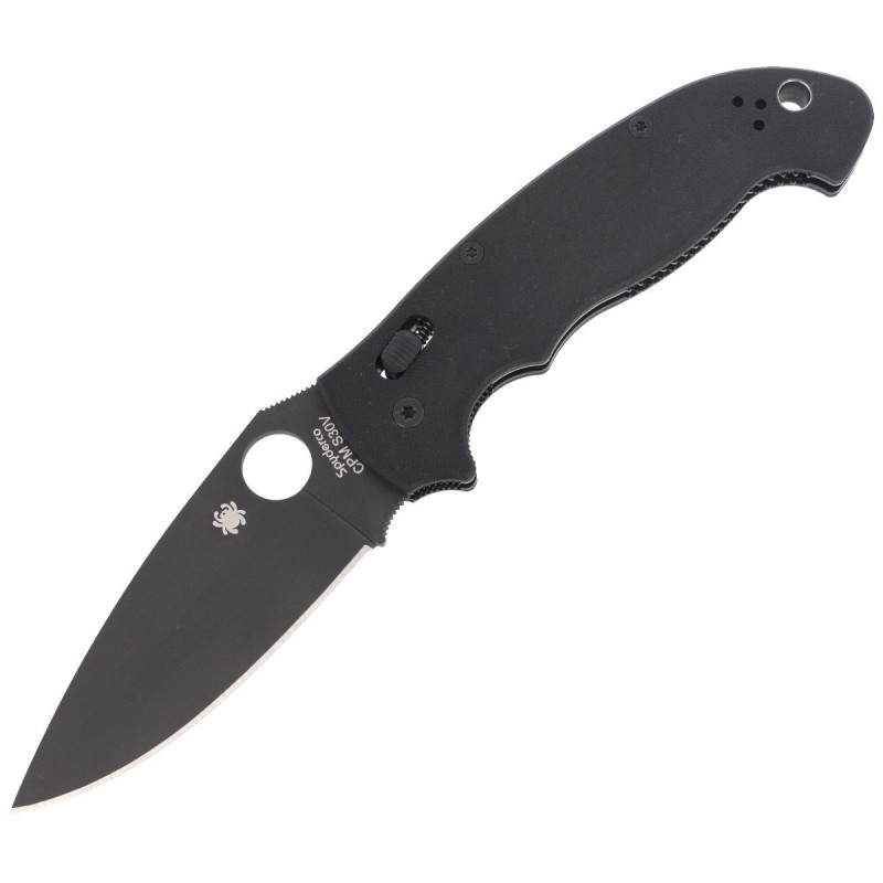 Nóż Spyderco Manix 2 XL G-10 Black Blade Plain (C95GPBBK2)