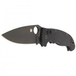 Nóż Spyderco Manix 2 XL G-10 Black Blade Plain (C95GPBBK2)