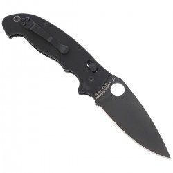 Nóż Spyderco Manix 2 XL G-10 Black Blade Plain (C95GPBBK2)