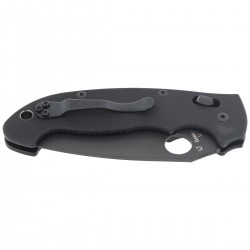 Nóż Spyderco Manix 2 XL G-10 Black Blade Plain (C95GPBBK2)