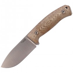 Nóż LionSteel Bushcraft Natural Canvas, Satin Blade (M2M CVN)