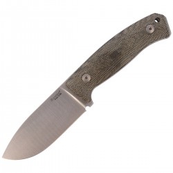 Nóż LionSteel Bushcraft Green Canvas, Satin Blade (M2M CVG)