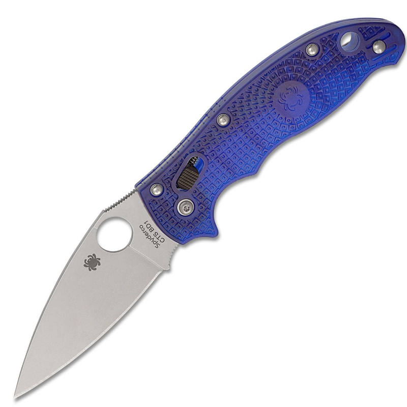 Nóż Spyderco Manix 2 FRCP Blue CTS-BD1N Plain (C101PBL2)