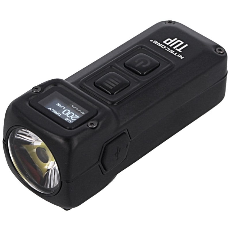 Latarka brelok NiteCore 1000lm, Li-ion Battery / 1200mAh Inteligent Keychain Light (TUP HI-TECH BLACK)