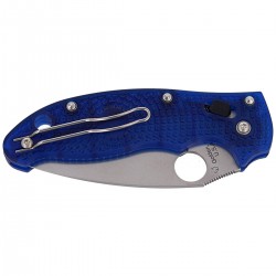 Nóż Spyderco Manix 2 FRCP Blue CTS-BD1N Plain (C101PBL2)