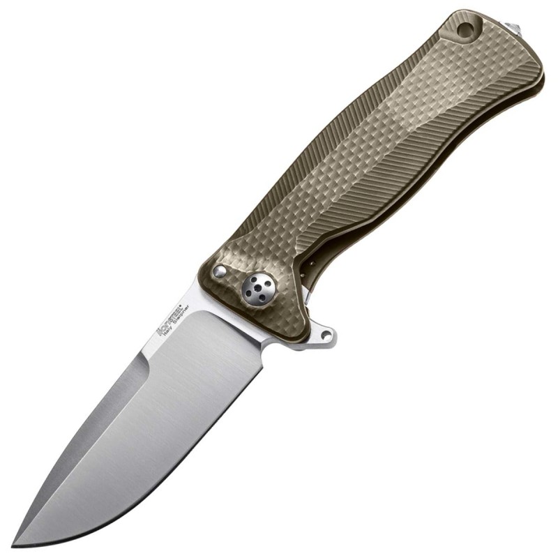 Nóż LionSteel SR11 Titanium Bronze, Satin Finish (SR11 B)