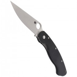 Nóż Spyderco Military Model G-10 Black Plain (C36GPE)