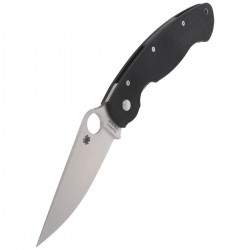 Nóż Spyderco Military Model G-10 Black Plain (C36GPE)