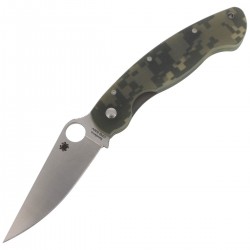 Nóż Spyderco Military Model G-10 Camo Plain (C36GPCMO)