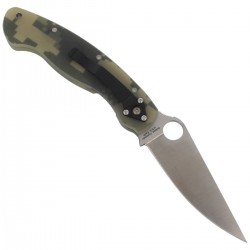 Nóż Spyderco Military Model G-10 Camo Plain (C36GPCMO)