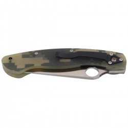 Nóż Spyderco Military Model G-10 Camo Plain (C36GPCMO)