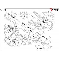 M3*12 zwalniacz magazynka do Hatsan AT44, Airmax, BT65, BullBoss, Gladius, Nova, Trophy (2612)