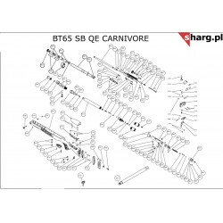 M3*12 zwalniacz magazynka do Hatsan AT44, Airmax, BT65, BullBoss, Gladius, Nova, Trophy (2612)