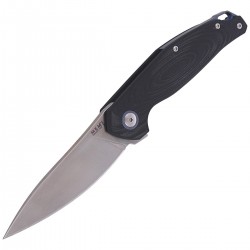 Nóż MKM Goccia Black G10, Satin Finish by Jens Ansø (MKGC-GBK)