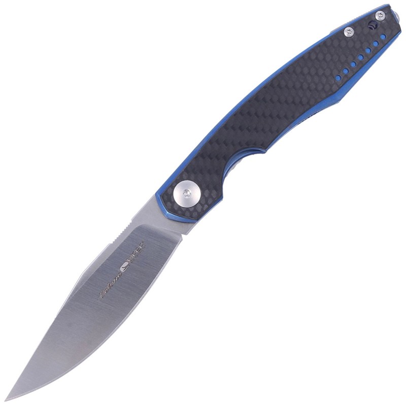 Nóż Viper Belone Ti Blue/Carbon Fiber, Satin M390 (V5970BLFC)