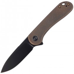 Nóż WE Knife Elementum Bronze Titanium, Black Stonewashed  (WE18062X-4)