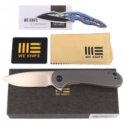 Nóż WE Knife Elementum Gray Titanium, Satin Finish (WE18062X-1)