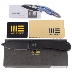 Nóż WE Knife Elementum Black Titanium, Black Stonewashed (WE18062X-3)