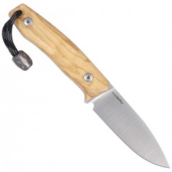 Nóż LionSteel Bushcraft Olive Wood, Satin Blade (M1 UL)