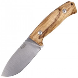 Nóż LionSteel Bushcraft Olive Wood, Satin Blade (M3 UL)