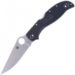 Nóż Spyderco Stretch 2 XL Lightweight, Black FRN, Satin VG-10 (C258PBK)