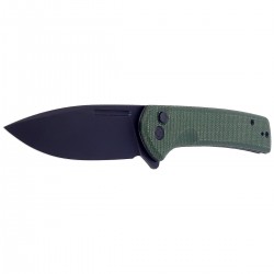 Nóż CIVIVI Conspirator Green Micarta, Black Stonewashed (C21006-2)