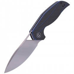 Nóż CIVIVI Anthropos Blue G10 / Carbon Fiber, Satin Finish by Elijah Isham (C903B)