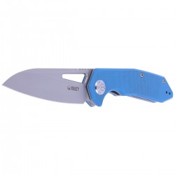 Nóż Kubey Knife New Vagrant Blue G10, Sandblast AUS-10 (KU291C)