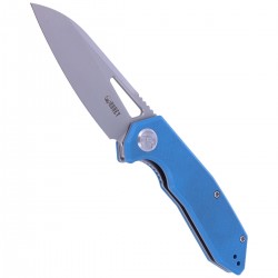 Nóż Kubey Knife New Vagrant Blue G10, Sandblast AUS-10 (KU291C)