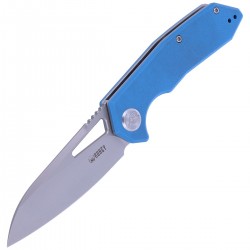 Nóż Kubey Knife New Vagrant Blue G10, Sandblast AUS-10 (KU291C)