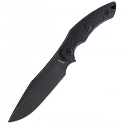 Nóż FoxEdge Lycosa 2 Black G10, Black Stonewashed by Simonutti (FE-020)