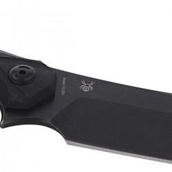 Nóż FoxEdge Lycosa 2 Black G10, Black Stonewashed by Simonutti (FE-020)