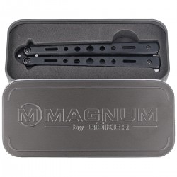 Nóż motylek Böker Magnum Balisong All Black (06EX402)