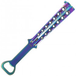 Otwieracz do kapsli Herbertz Solingen Balisong, Rainbow (571213)