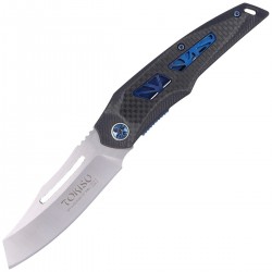 Nóż TOKISU Black G10 / Carbon Fiber, Satin CNC (18714)