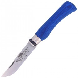 Nóż Antonini Old Bear Laminated Blue, Satin Stainless (9307/23_MBK)