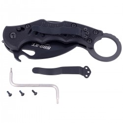 Nóż FOX Folding Karambit Emerson Opener G10 Black (FX-599 XT)