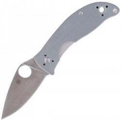 Nóż Spyderco Alcyone G-10 Grey, CTS-BD1N Plain (C222GPGY)