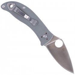 Nóż Spyderco Alcyone G-10 Grey, CTS-BD1N Plain (C222GPGY)