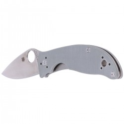 Nóż Spyderco Alcyone G-10 Grey, CTS-BD1N Plain (C222GPGY)