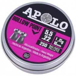 Śrut Apolo Hollow Point Extra Heavy 5.5mm, 250szt (E19701)
