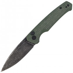 Nóż CIVIVI Altus Green G10, Black Damascus (C20076-DS1)