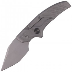 Nóż WE Knife Typhoeus Gray Titanium, Gray Stonewashed CPM 20CV (WE21036B-2)