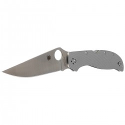 Nóż Spyderco Stretch 2 XL Gray G-10, CPM Cru-Wear Plain (C258GPGYCW)