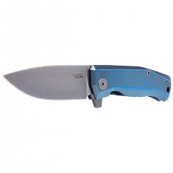 Nóż LionSteel Myto Blue Titanium, Satin M390 by Molletta (MT01 BL)