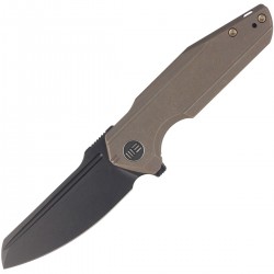 Nóż WE Knife StarHawk Bronze Titanium, Black Stonewashed CPM 20CV (WE21017-2)